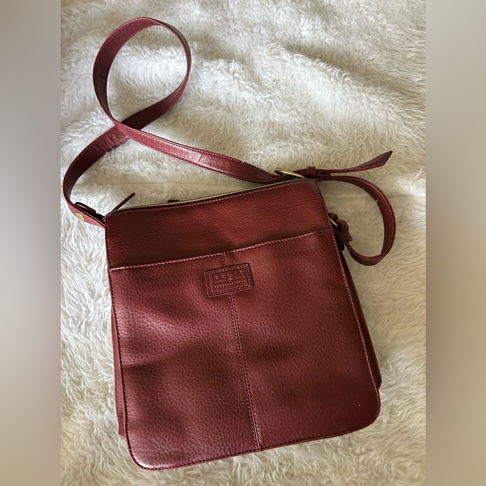 Relic Leather Crossbody Bag